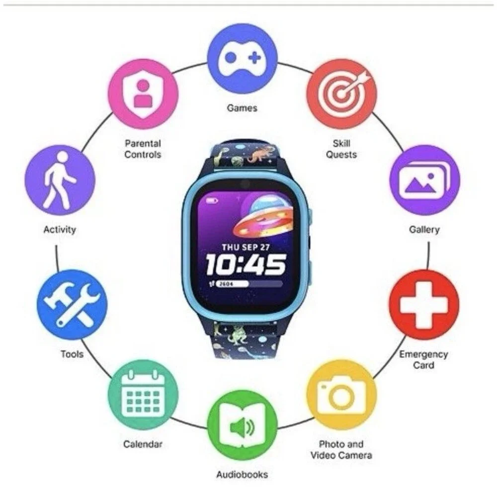 New Playzoom 4 Kids Smartwatch 45mm PZ4S03